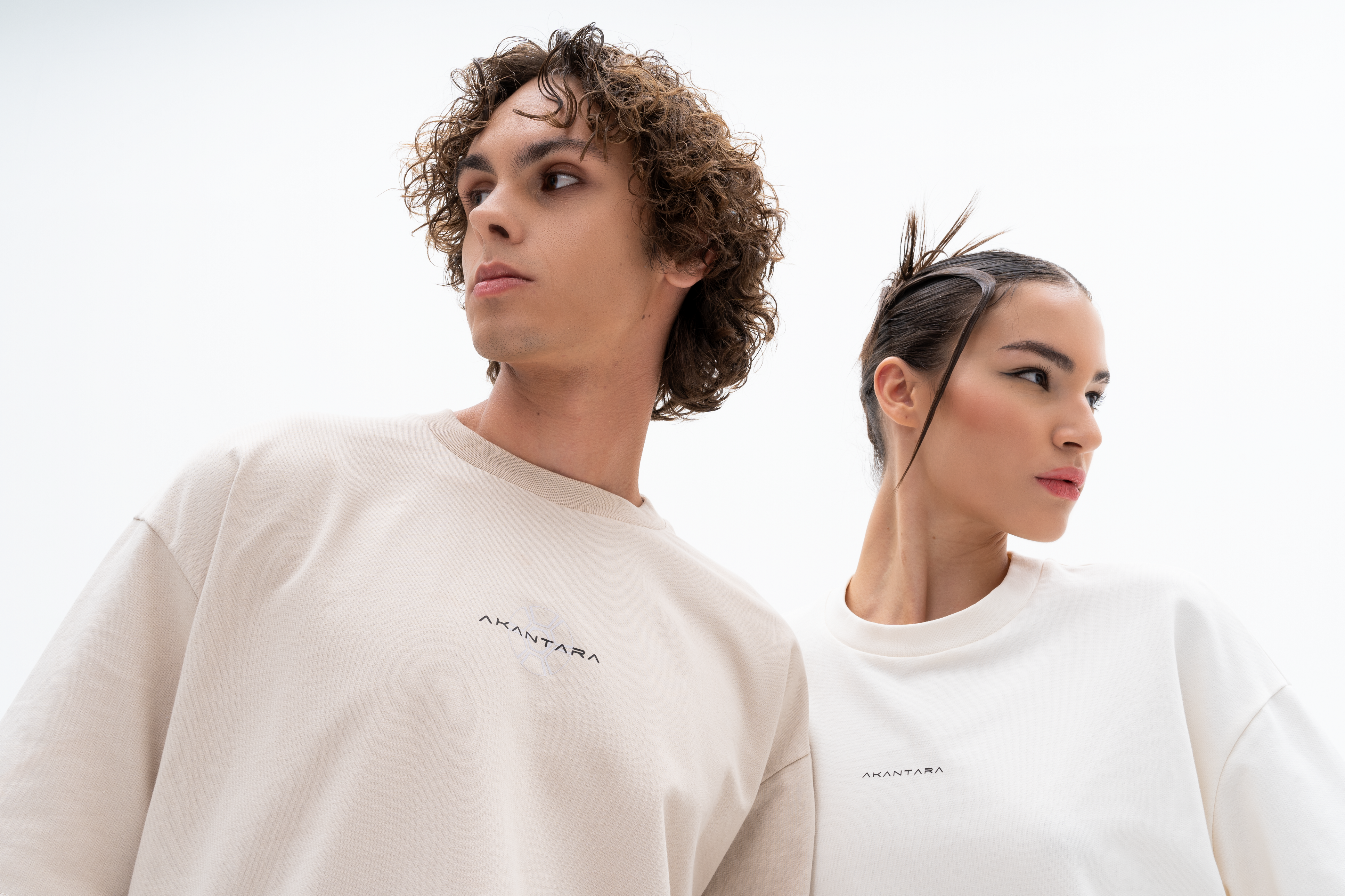 AKANTARA streetwear collection featuring unisex and women's clothing, ethically produced in Hungary with bold prints and premium materials