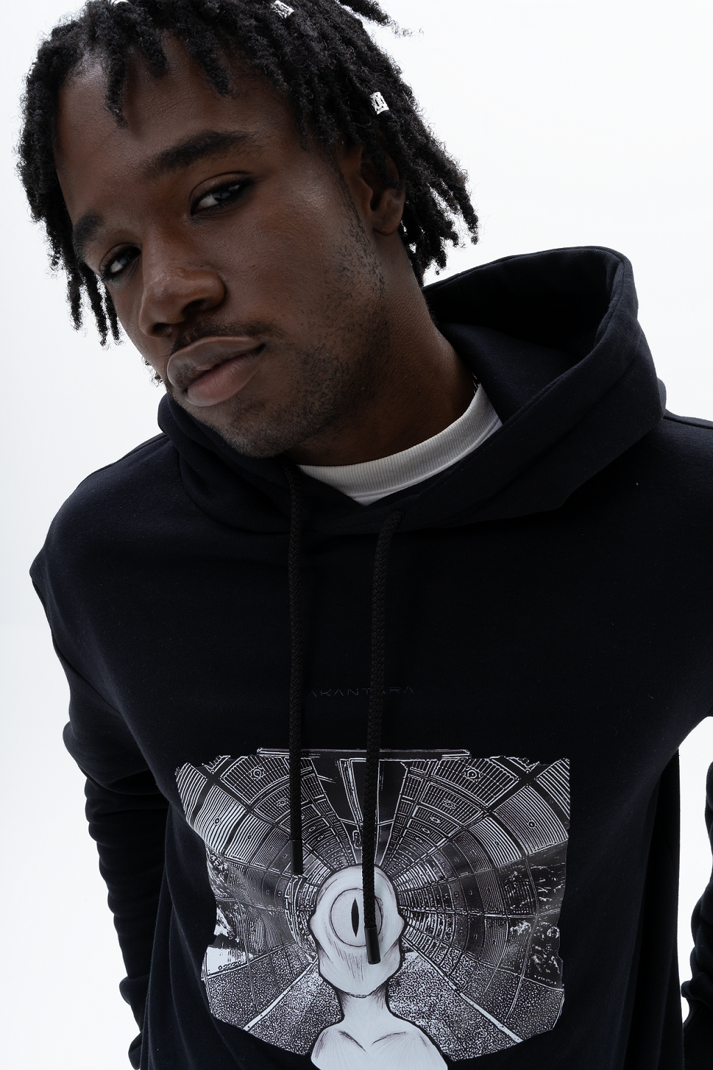 Black alien hoodie on sale